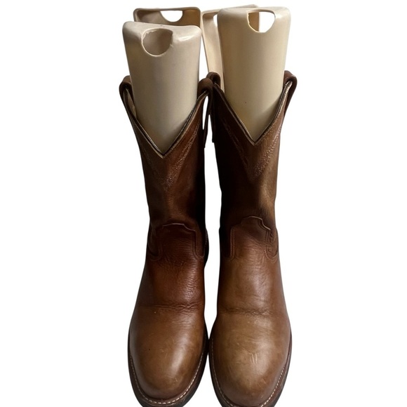 Red Wing Shoes Tan Leather Boots, size 10D main image 3